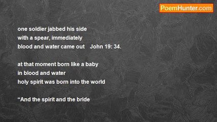 Terence George Craddock (Spectral Images and Images Of Light) - Streams Of Living Water Will Flow