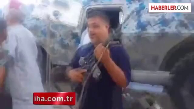 Musul Caddeleri Yanmış Askeri Araçlarla Doldu