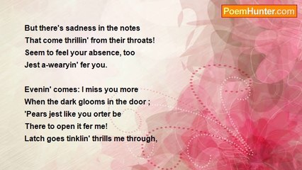 Frank Lebby Stanton - Jest A-Wearyin' Fer You