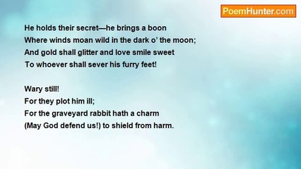 Frank Lebby Stanton - The Graveyard Rabbit