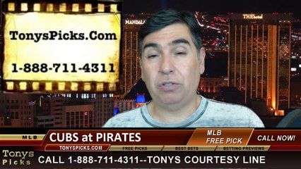 MLB Odds Pittsburgh Pirates vs. Chicago Cubs Pick Prediction Preview 6-11-2014