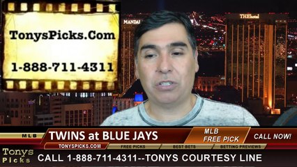 Toronto Blue Jays vs. Minnesota Twins Pick Prediction MLB Odds Preview 6-11-2014