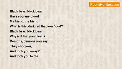 Plague Rose - Black Bear, Black Bear