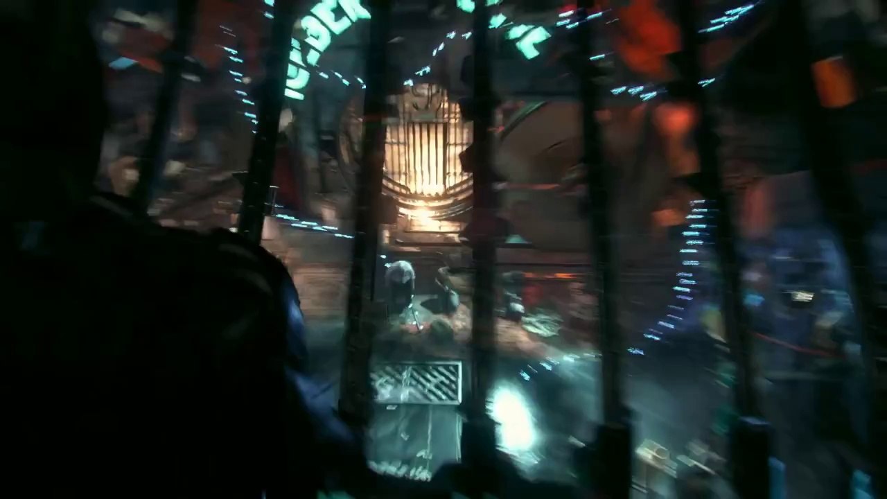 E3. Batman Arkham Knight : Batmobile BattleMode Gameplay