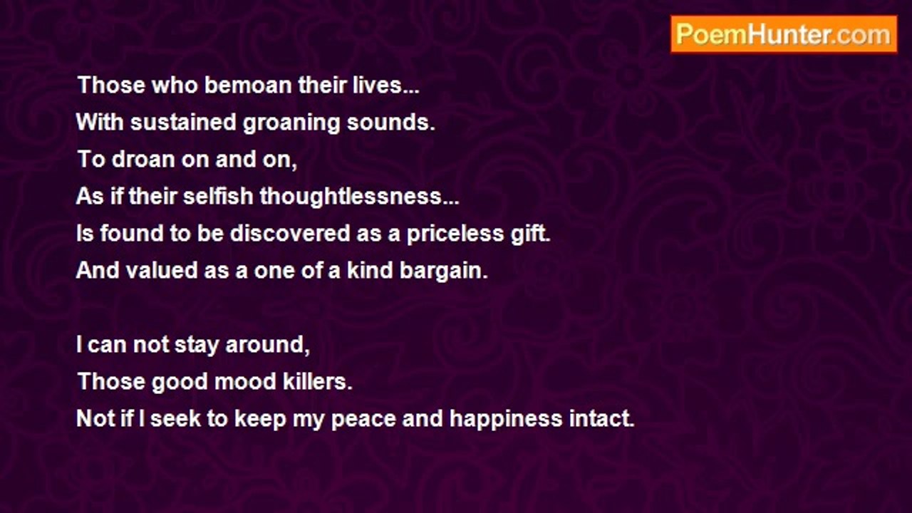 Lawrence S. Pertillar - Good Mood Killers