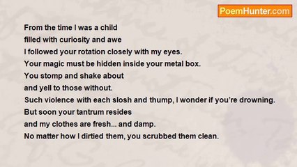 Daniel Young - An Ode to the Washing Machine