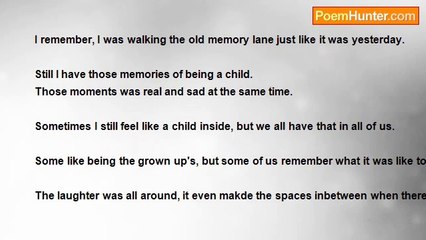 Max D. Hornbogen - The Old Memory Lane