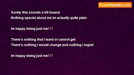 STEPHANIE MCGRATH - Im happy being just ME! ! !