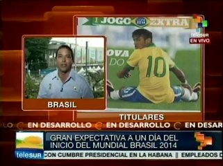 Brasil está listo dentro y fuera de la cancha, asegura Dilma Rousseff