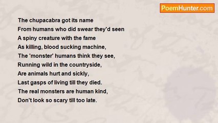 Ima Ryma - Myth of Chupacabra