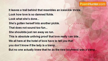 Michael Gale - Love Really Bites, You Scampy Vamp.