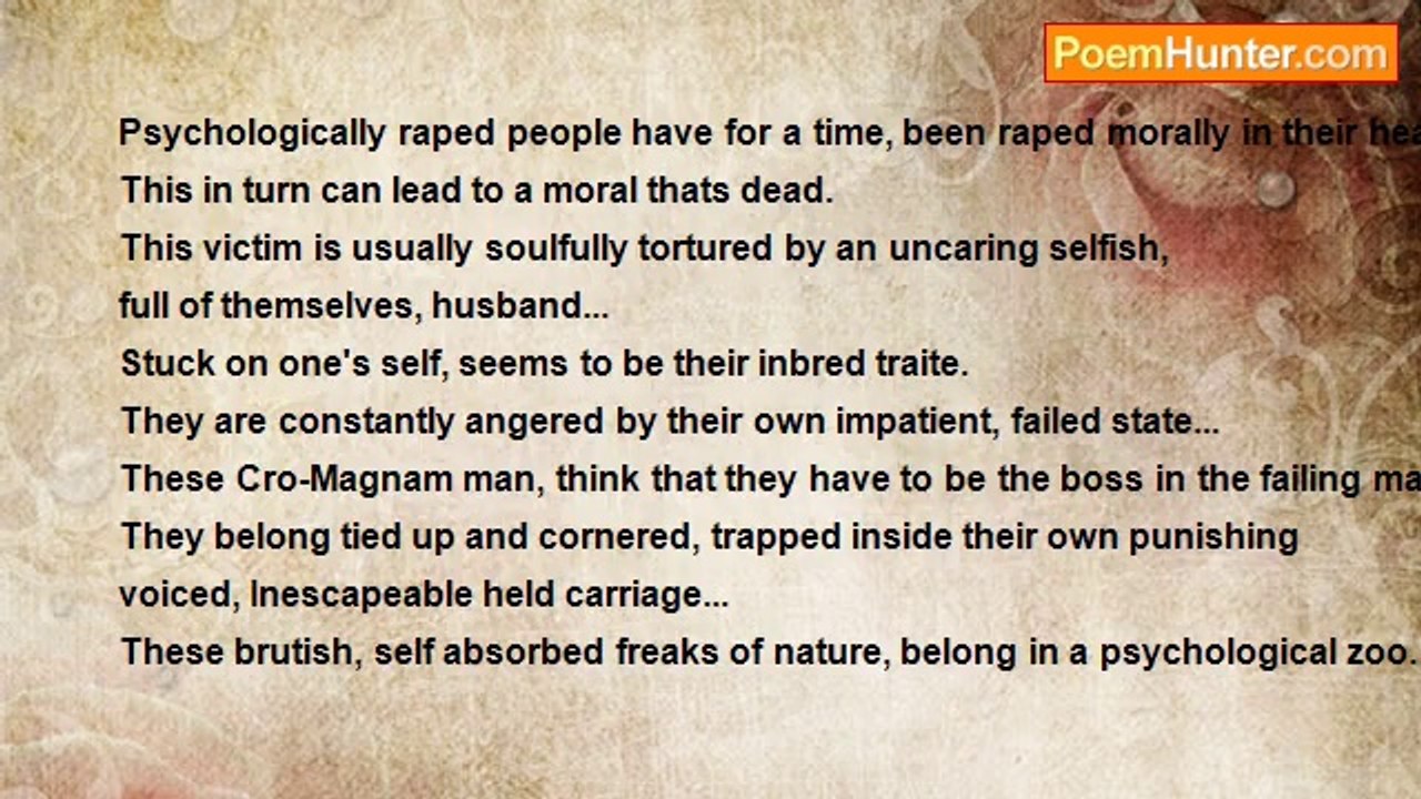 Michael Gale - Psychologically Raped.