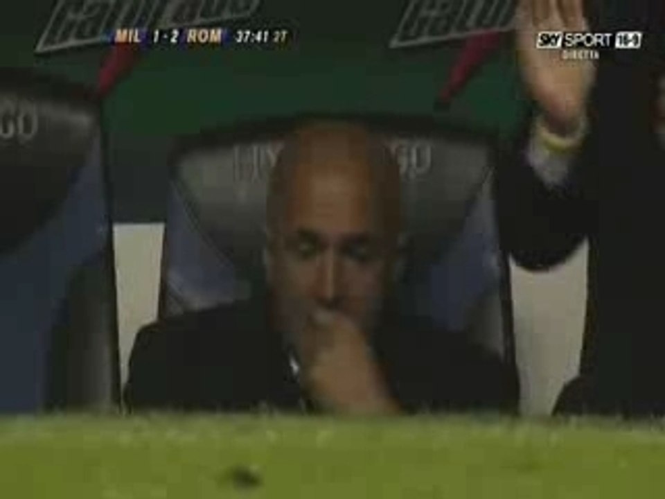 Milan - Roma 1-2 Totti 2