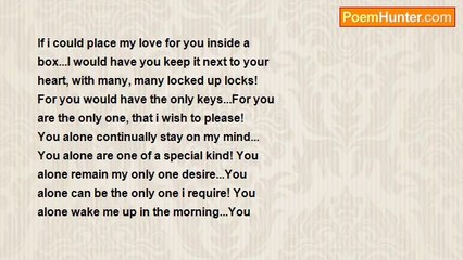 Michael Gale - You Alone.....My Love!