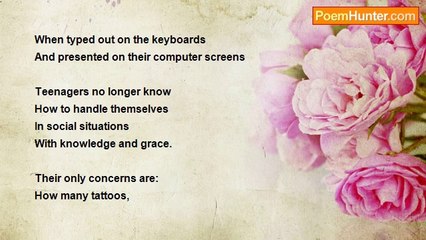 Corey Thomas - Tattoos and typed words