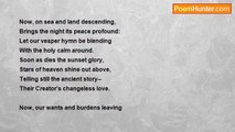Samuel Longfellow - Vesper Hymn
