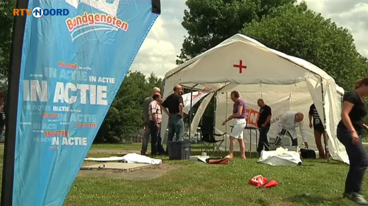 Werknemers glasvezelbedrijf PPG in actie - RTV Noord