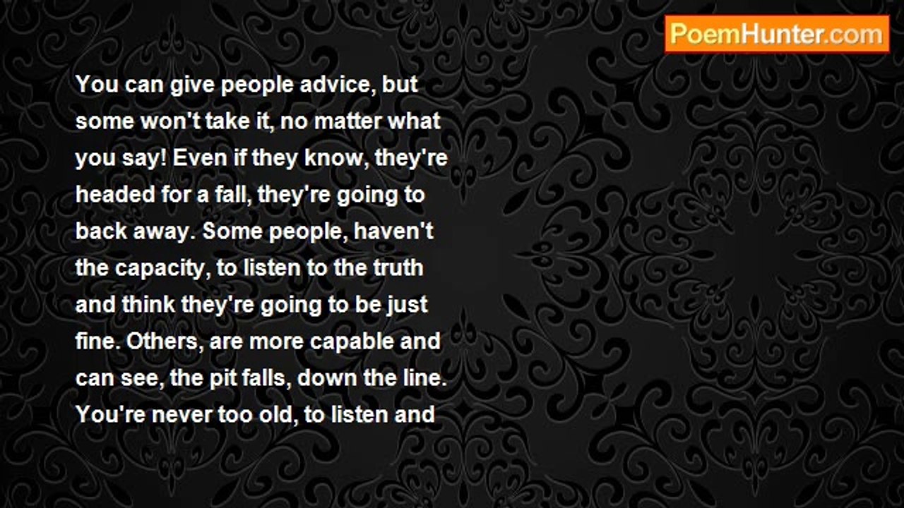 Audrey Heller - Advice