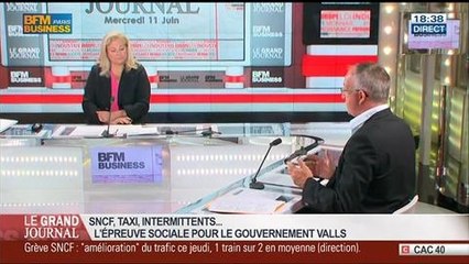 Eric Aubin, membre de la direction de la CGT, dans Le Grand Journal - 11/06 3/5