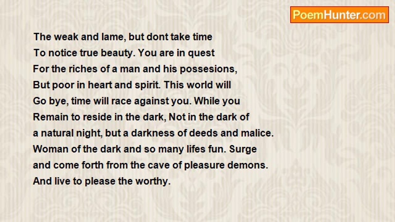 Dandy leo jr. - ~ Woman Of The Dark ~