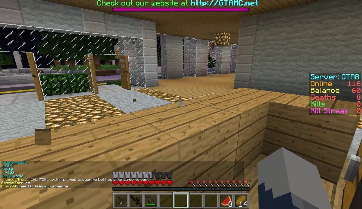 Minecraft GTA Ep1 Guns