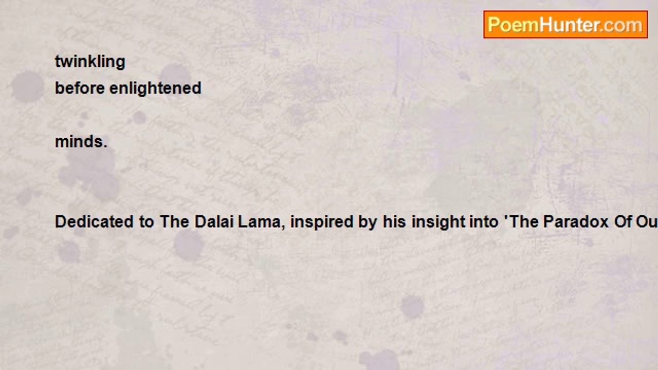 Terence George Craddock (Spectral Images and Images Of Light) - Walking With Small Steps