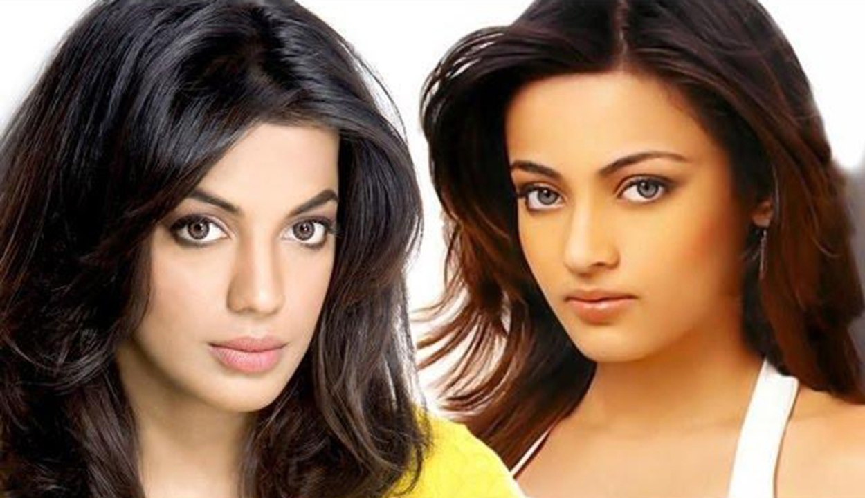 Mugdha Godse, Sneha Ullal Shooting For Movie Bezubaan Ishq