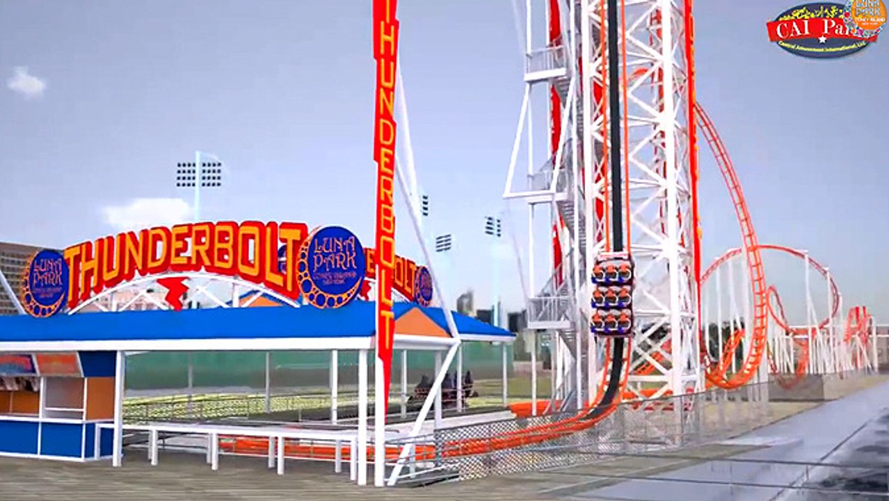New Thunderbolt Roller Coaster Opens In Coney Island!!!