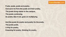 Bijay Kant Dubey - Poets, Poets, Poets And Poetry