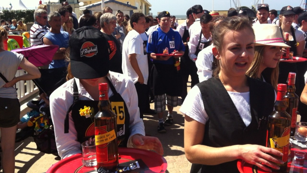 Course de garçons de café à Trouville