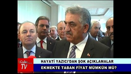 HAYATİ YAZICI'DAN AÇIKLAMALAR