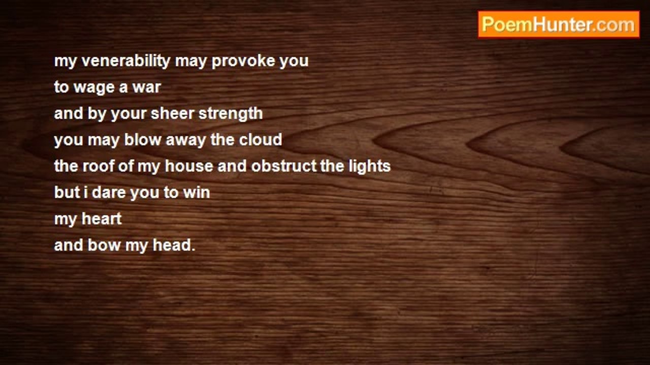 Abdul Wahab - >>>> A challenge for you