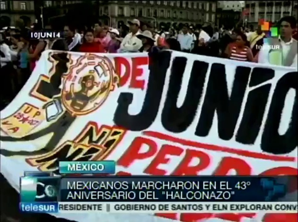 Miles marchan en México para exigir justicia por "El Halconazo"