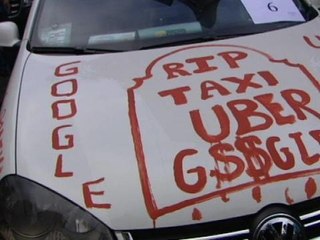 Grève des taxis: une journée d'action européenne - 11/06