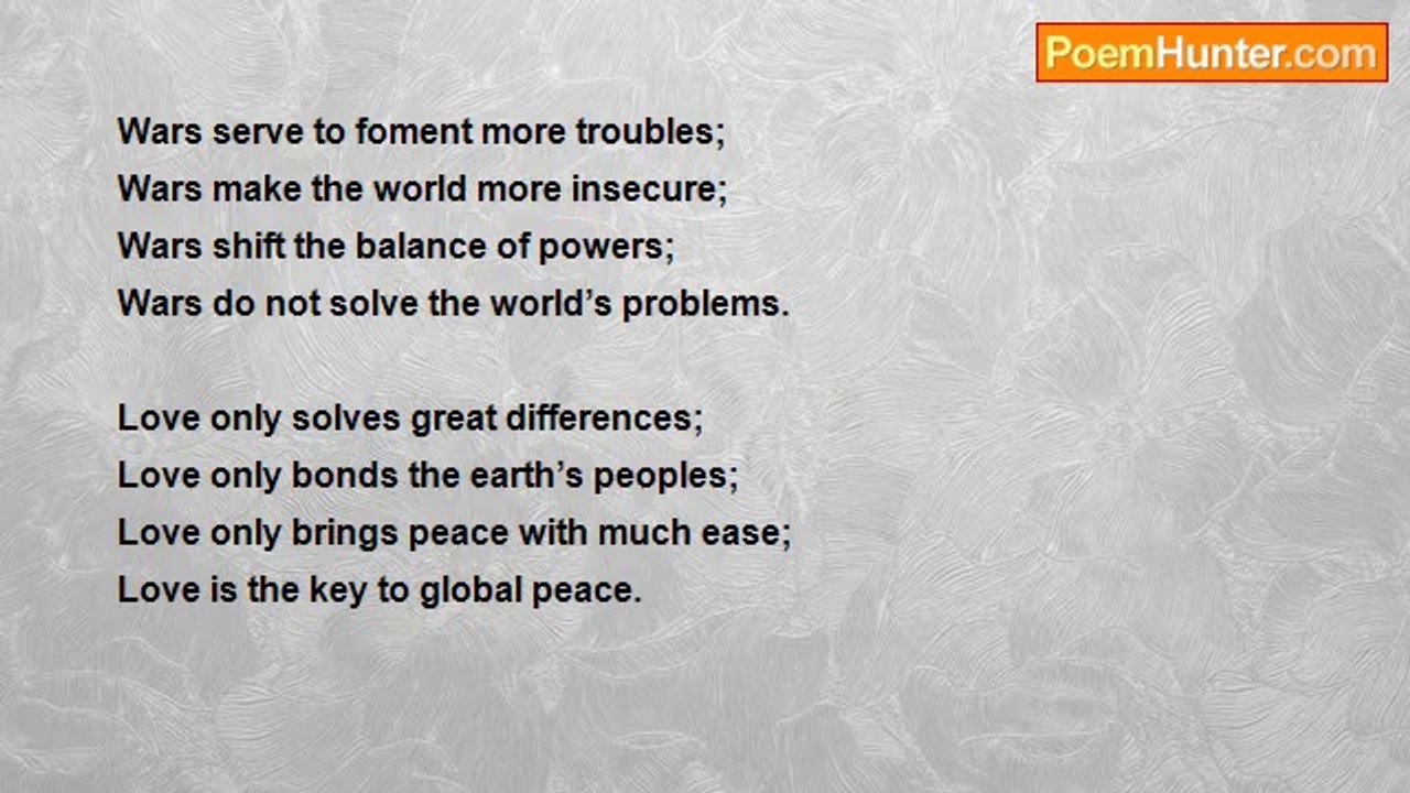 Dr John Celes - War and Peace