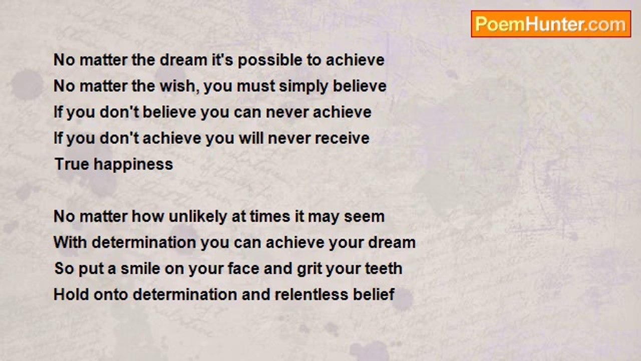 Alex Daydream - No Matter What It Seems, We All Can Achieve