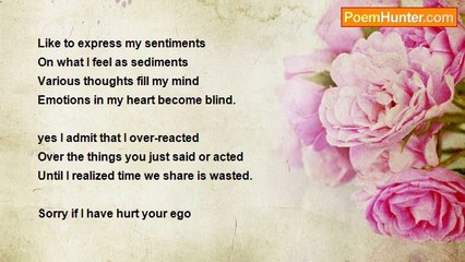 Marvin Brato Sr - Sorry