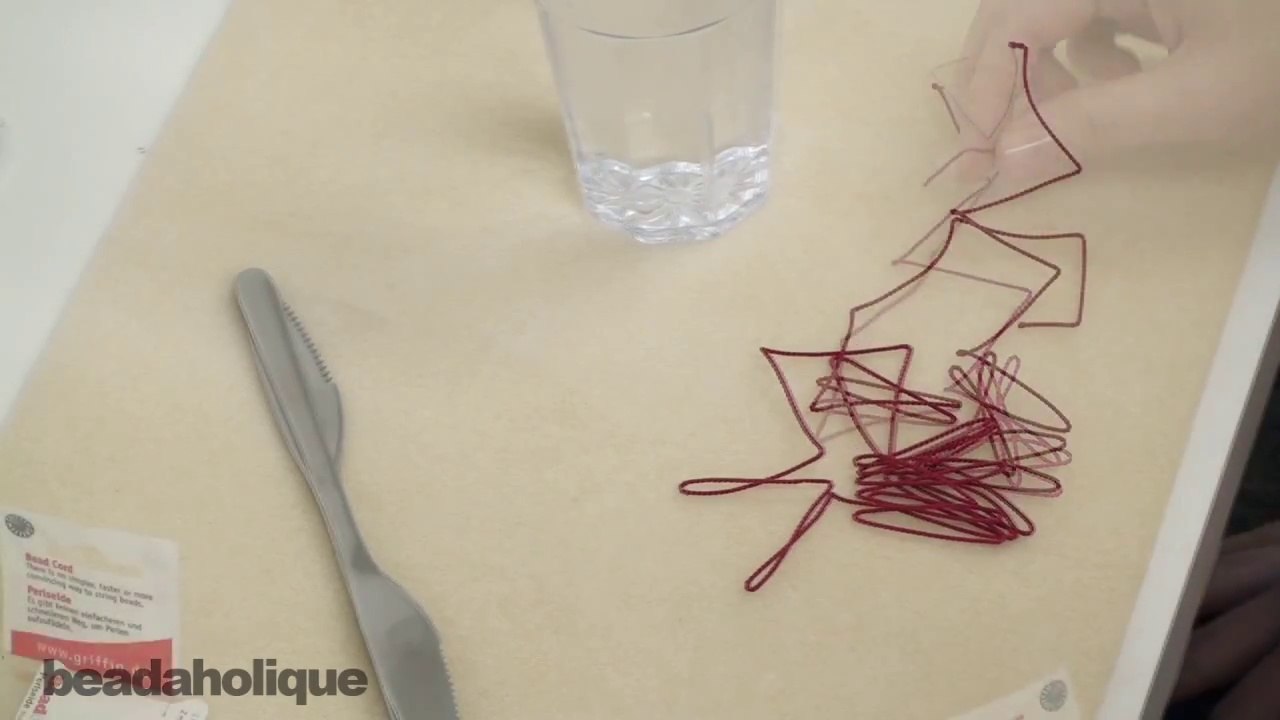 How to Stretch Silk Cord for Use in Jewelry Making