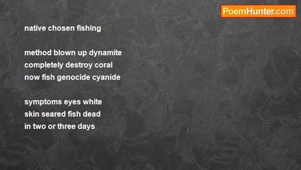 Terence George Craddock (Spectral Images and Images Of Light) - World Sea Fish Extinction Crisis