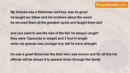 STEPHANIE MCGRATH - My Granda Mr Fisherman