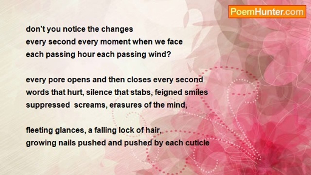 RIC S. BASTASA - changes and more changes