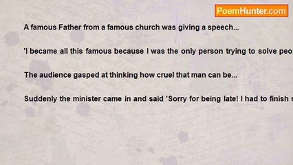 Edwin Drood - Minister makes a confession(A funny story)