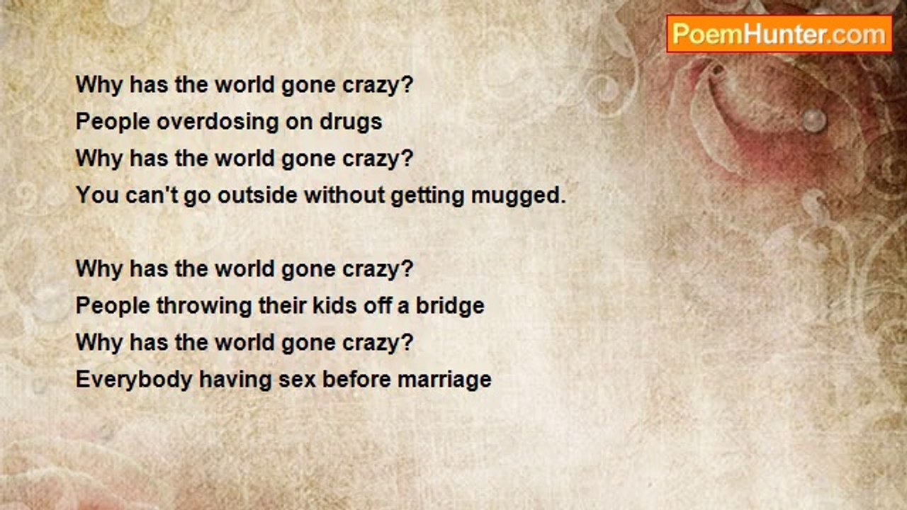 Brie Carter - Why has the world gone crazy?