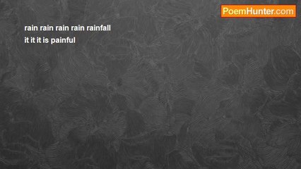 Travis Richardson - rainfall