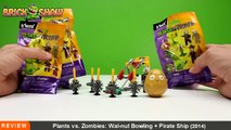 K'Nex Plants vs. Zombies Wal-nut Bowling   Pirate Ship Review