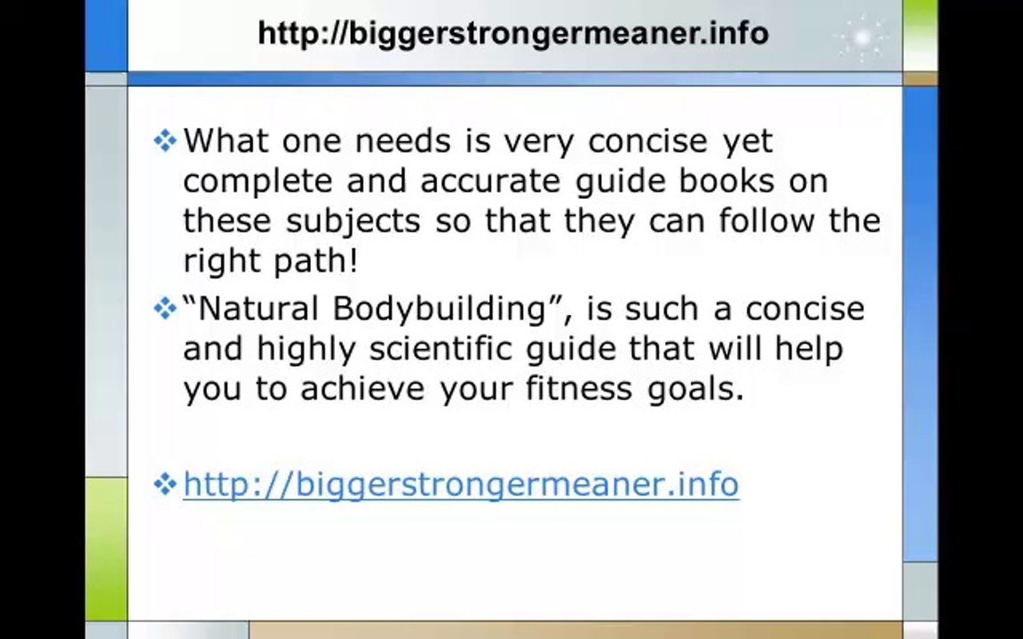 Natural Bodybuilding Secrets Finally Exposed for You