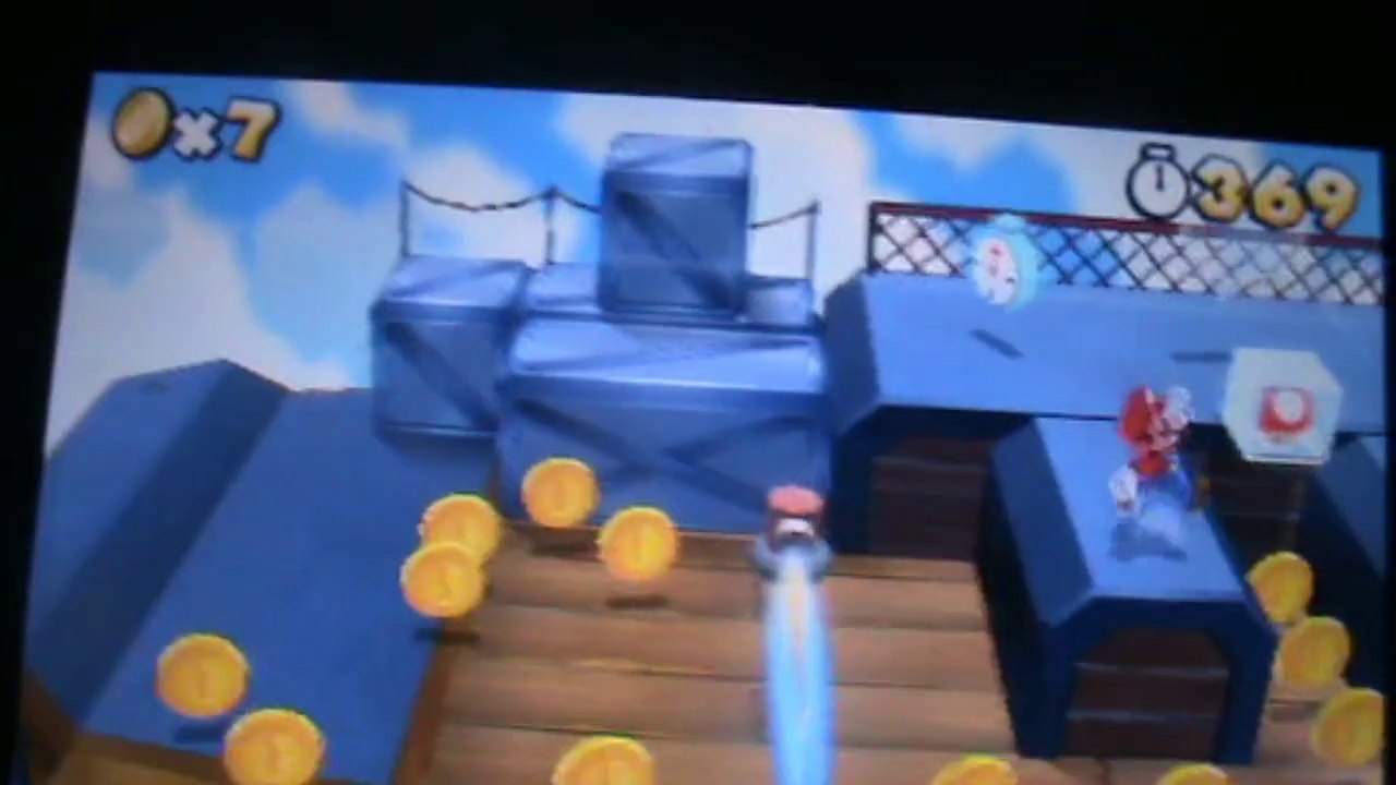 test de super mario 3d land sur la 3ds