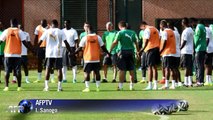 Ivory Coast trains for the 2014 World Cup