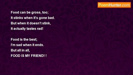 Nicholas Ryan - Food is My Friend