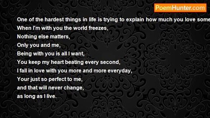 Brandi Dybala - I love you with all my heart.